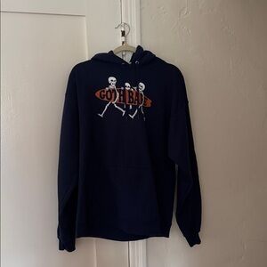 Goth Babe tour hoodie - Skeleton surfer graphic

Perfect for Halloween